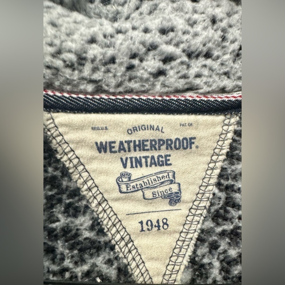 Weatherproof Vintage Sherpa Pullover - 1/2 Zip Size Large - Picture 3 of 5